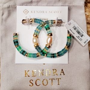Kendra Scott Lila hoop earrings